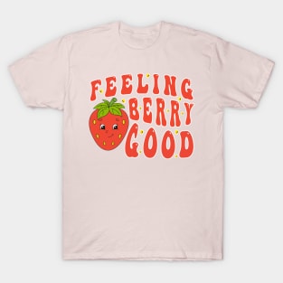 Cute Strawberry Festival Happy Strawberry Day For Fruits Lover T-Shirt